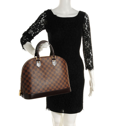 Louis Vuitton Damier Ebene Alma MM 2 of 8