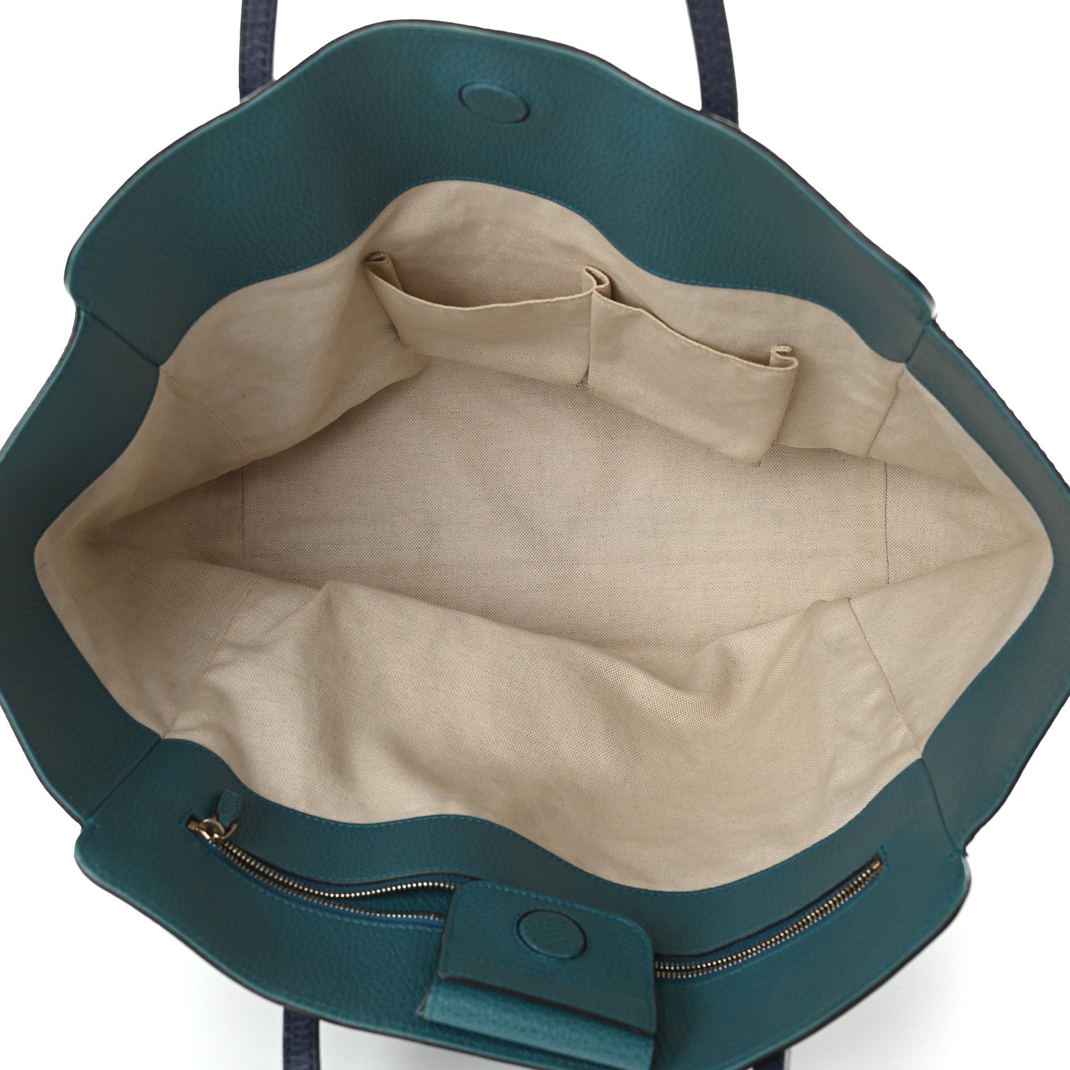 Gucci Dollar Calfskin Medium Swing Tote Marine Deep Cobalt 5 of 8