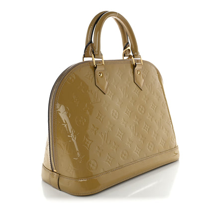 Louis Vuitton Vernis Alma PM Dune 3 of 11