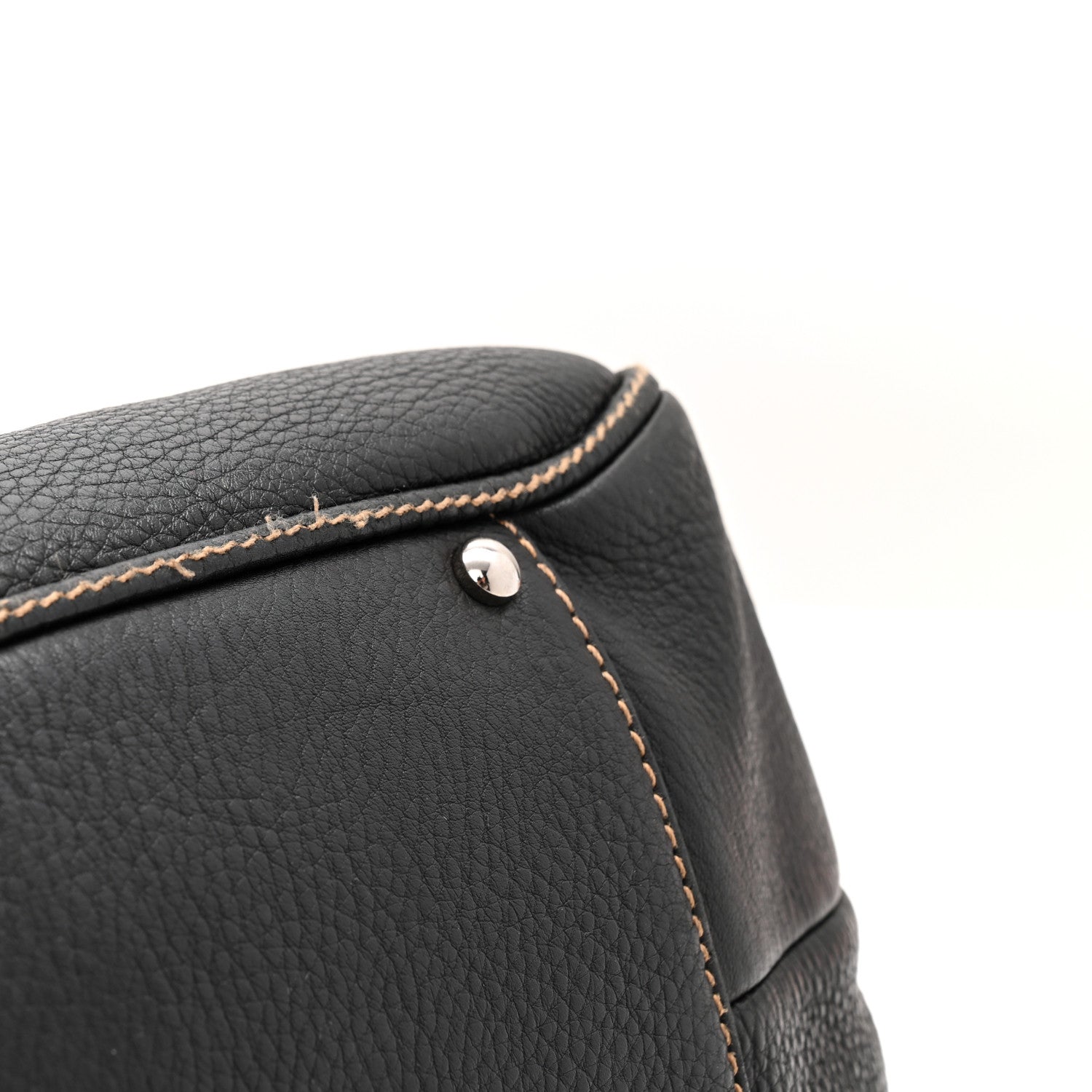 Chanel Calfskin Large Tassel Bowler Black 11 of 11