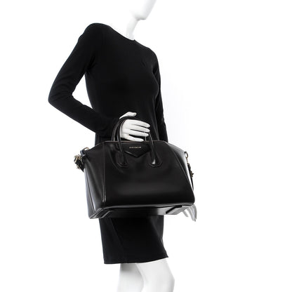 Givenchy Shiny Lord Calfskin Medium Antigona Brown 2 of 9