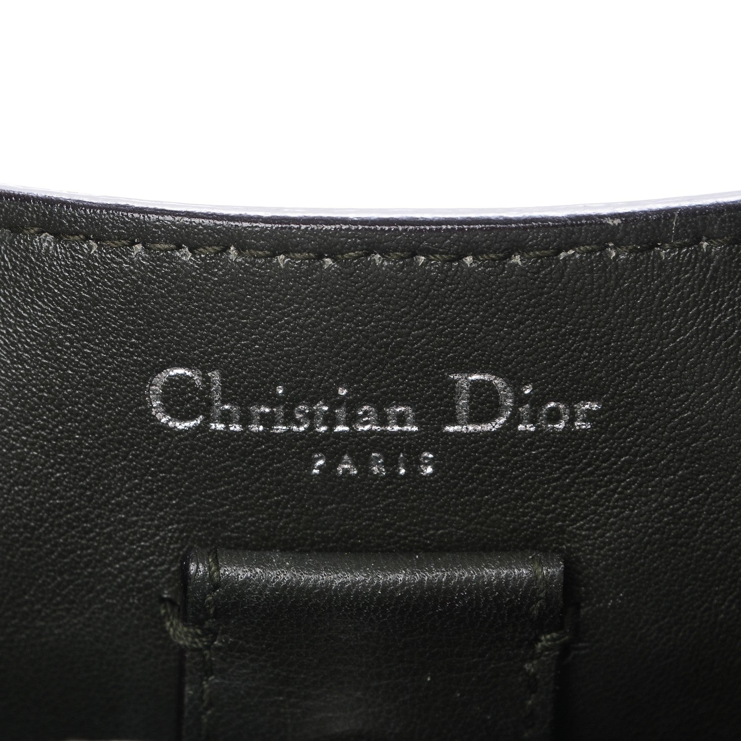 Christian Dior Calfskin Small Diorissimo Tote Blue 6 of 15