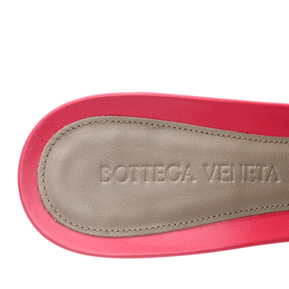 Bottega Veneta Lambskin Stretch Mule Sandals 37.5 Lollipop 7 of 8