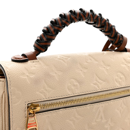 Louis Vuitton Empreinte Braided Pochette Metis Creme Beige Caramel 11 of 13