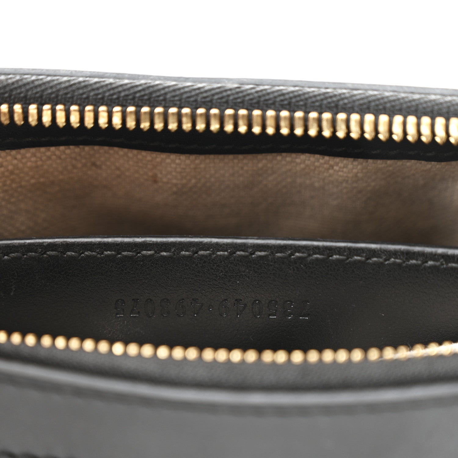Gucci Calfskin GG Matelasse Chain Handbag Black Natural 7 of 10