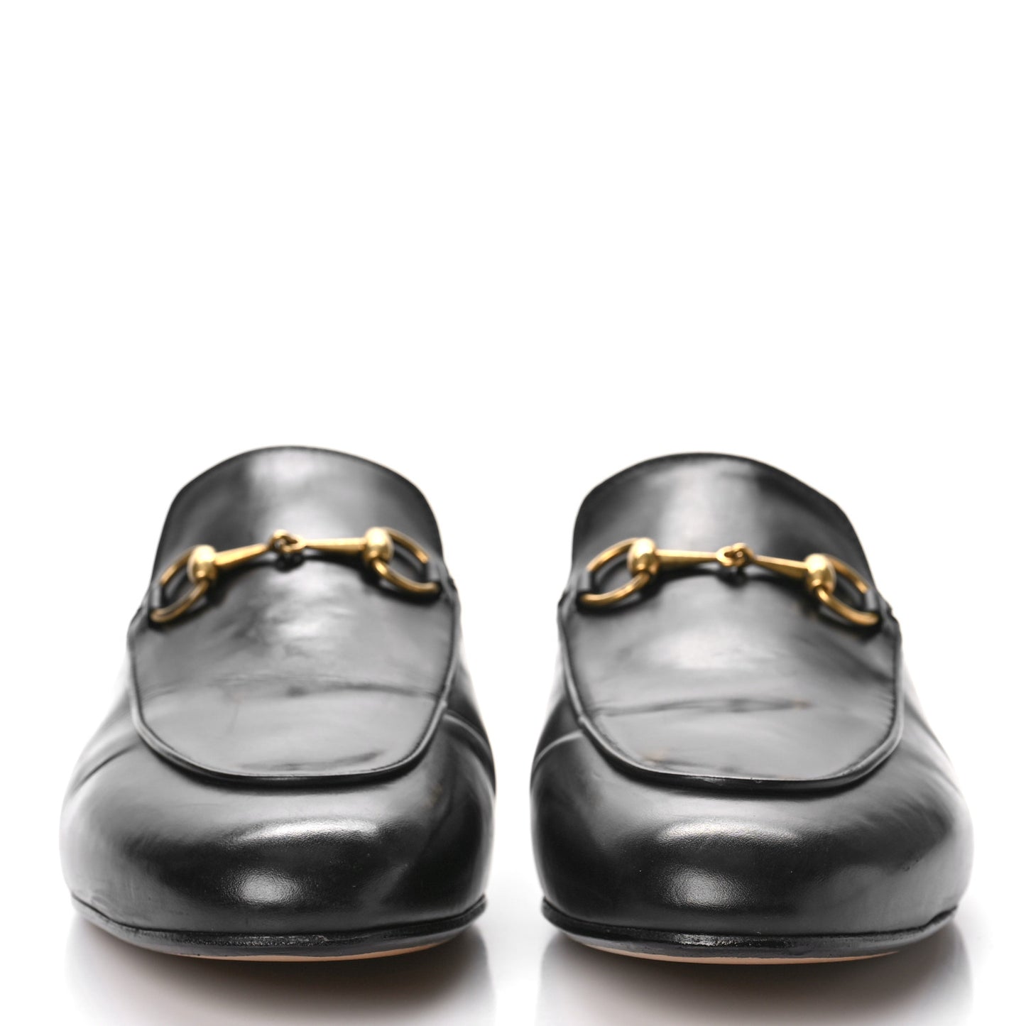 Calfskin Womens Princetown Slippers 40 Black