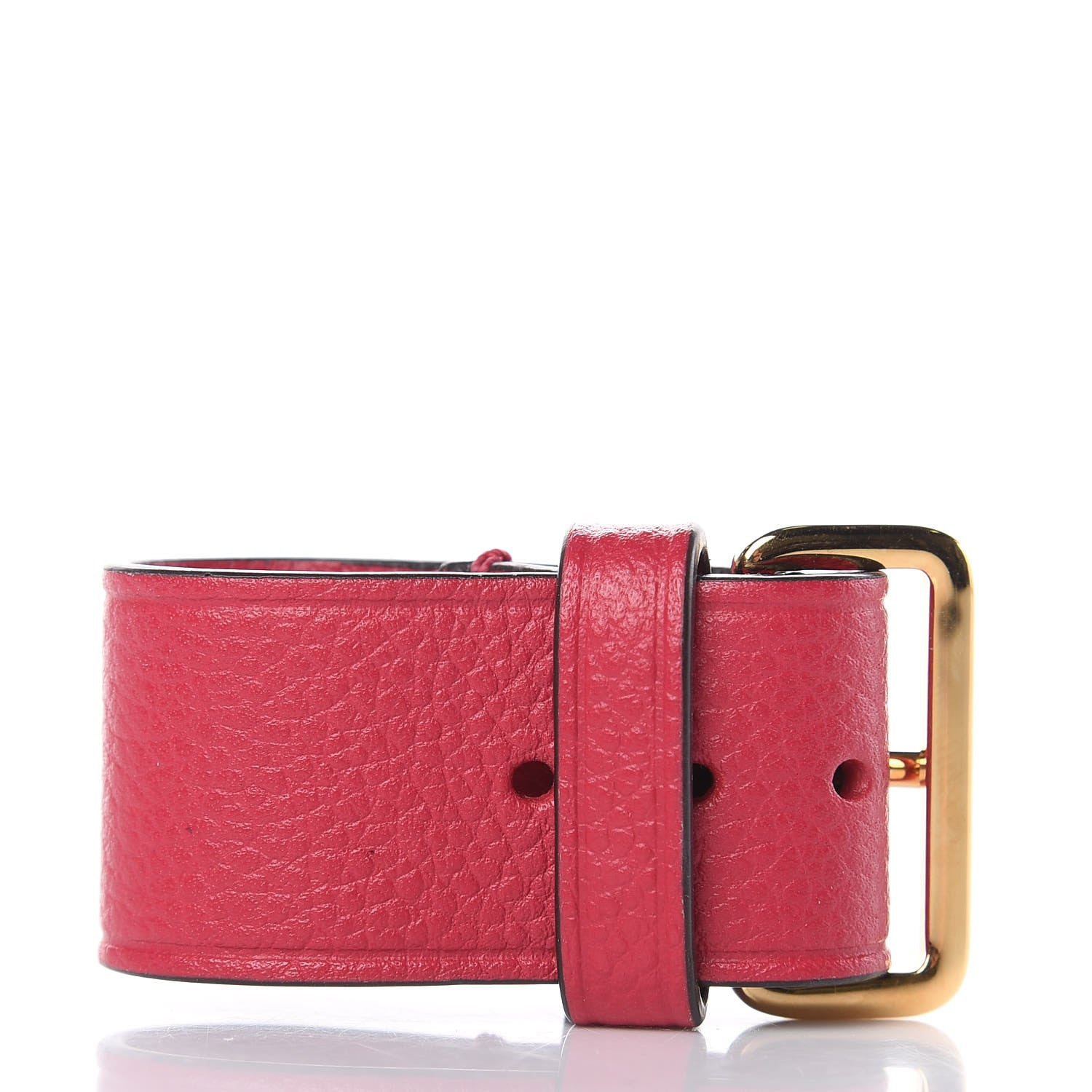Louis Vuitton Calfskin Montaigne Shoulder Strap Luggage Loop Set Dahlia 5 of 5