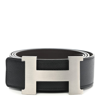 Hermes Epsom 42mm Constance H Belt 105 Black Havane 1 of 6