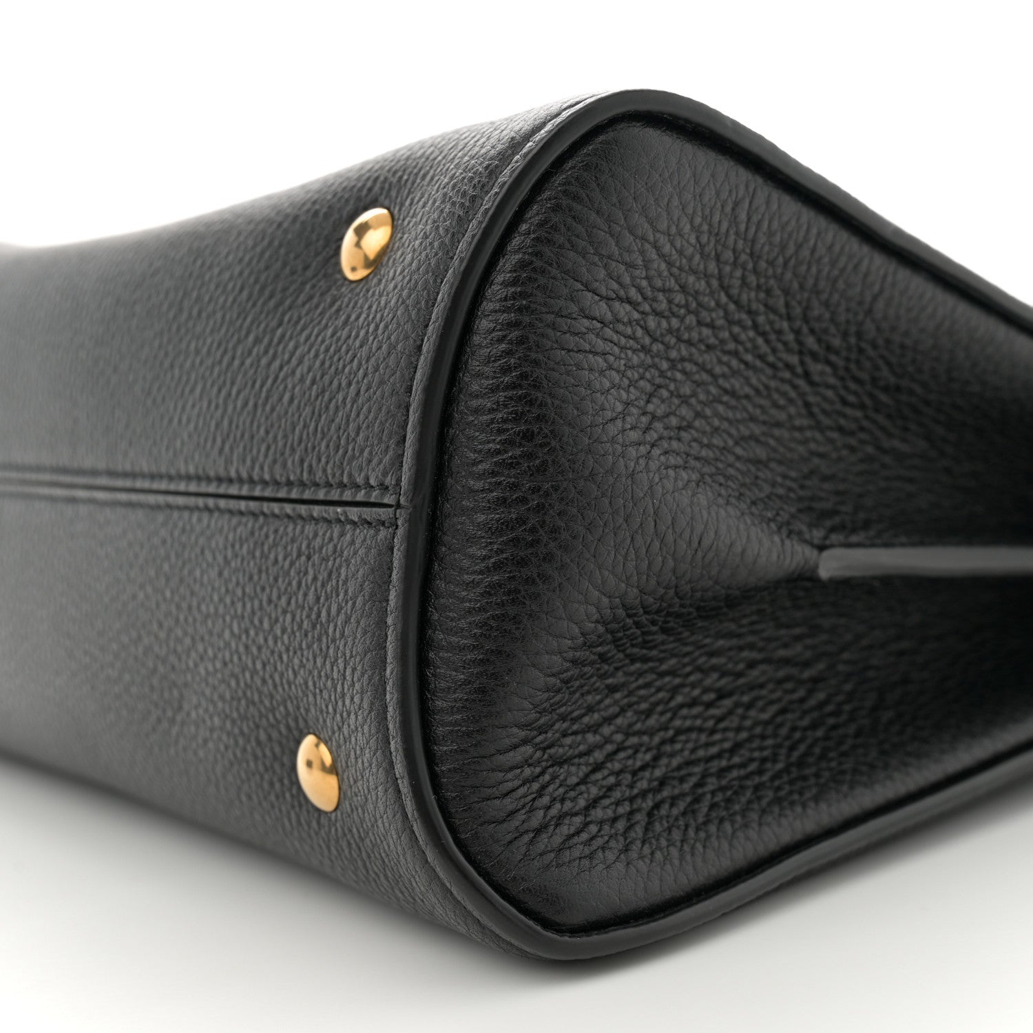 Salvatore Ferragamo Calfskin Small Margot Top Handle Satchel Black 10 of 10