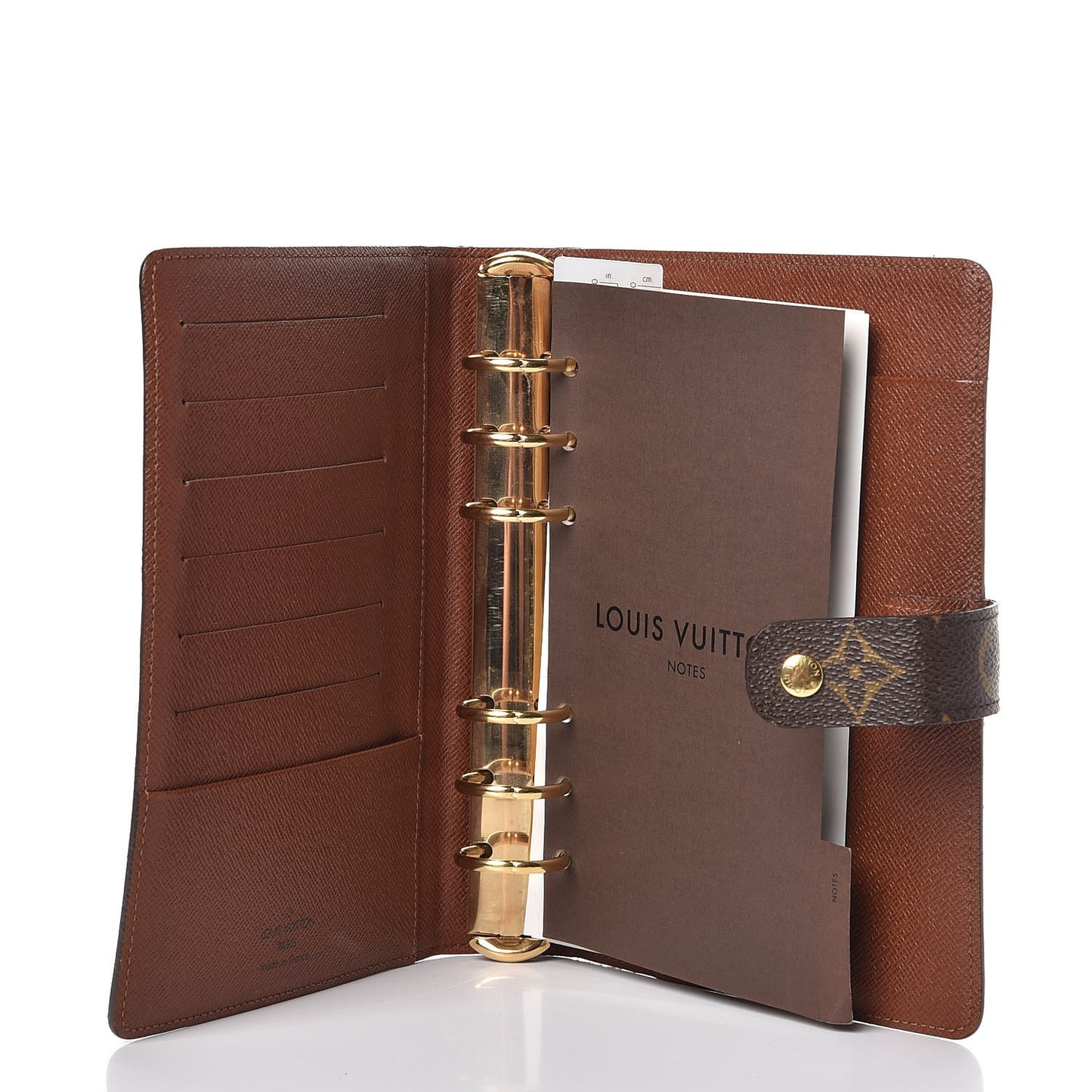 Monogram Medium Ring Agenda Cover