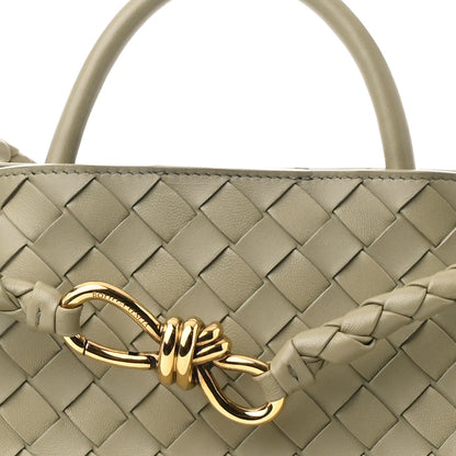 Bottega Veneta Nappa Intrecciato Medium Andiamo Shoulder Bag Travertine 8 of 10