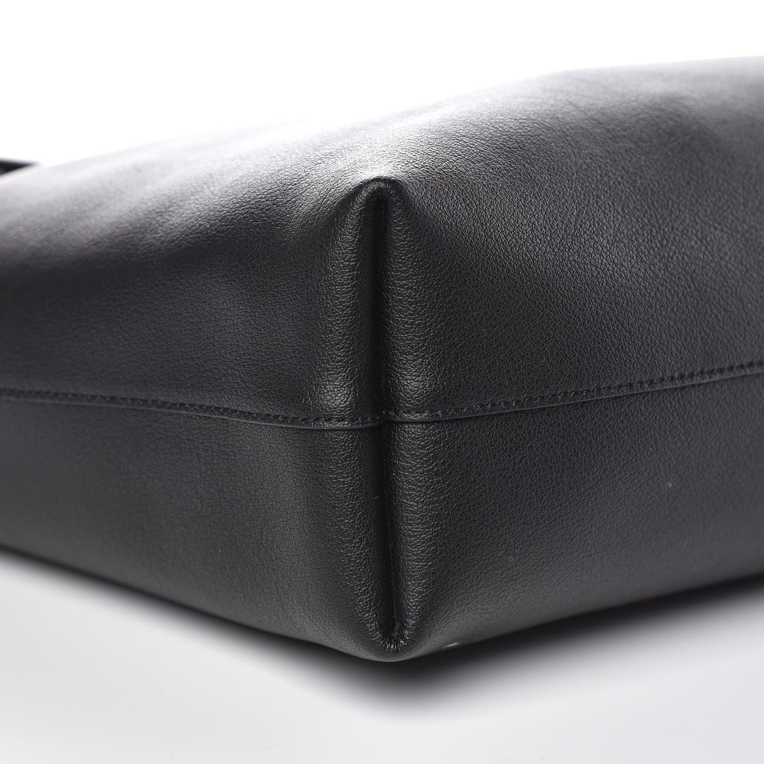 Saint Laurent Calfskin Medium Shopping Tote Black 10 of 12
