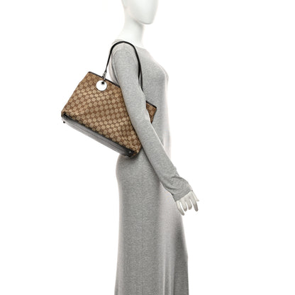 Gucci Monogram Medium Eclipse Tote Brown 2 of 12