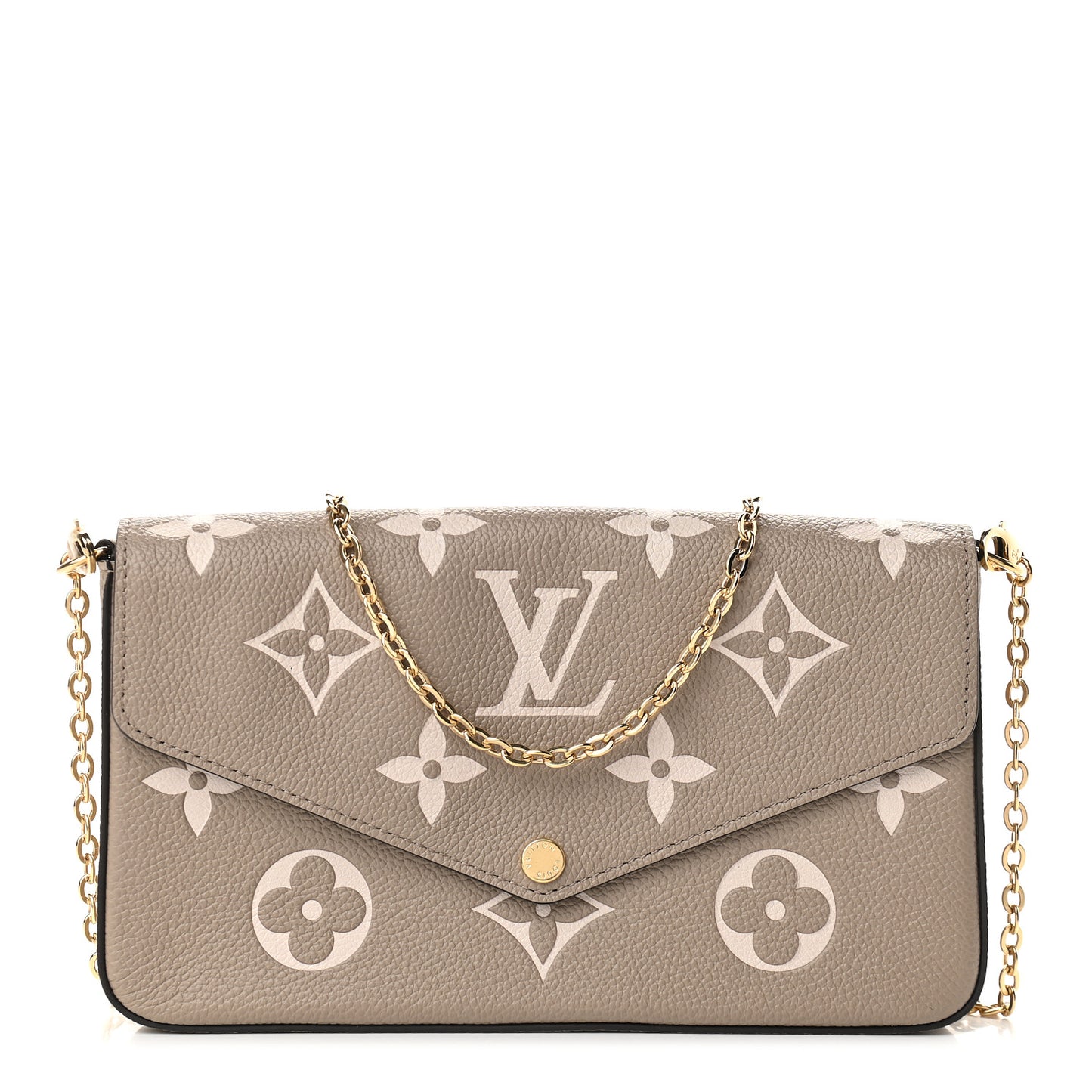 Empreinte Monogram Giant Felicie Pochette Tourterelle Creme