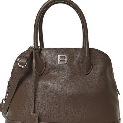 Balenciaga Calfskin Ville Top Handle Bag Mink Grey 9 of 12