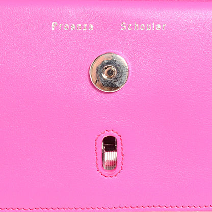 Proenza Schouler Leather Mini PS11 Classic Shoulder Bag Fuschia 6 of 8
