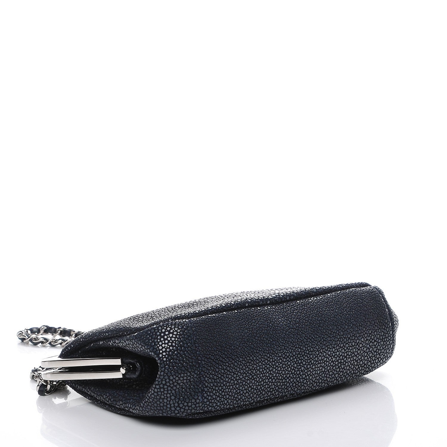 Chanel Stingray Degrade Frame Clutch Navy Blue 4 of 7