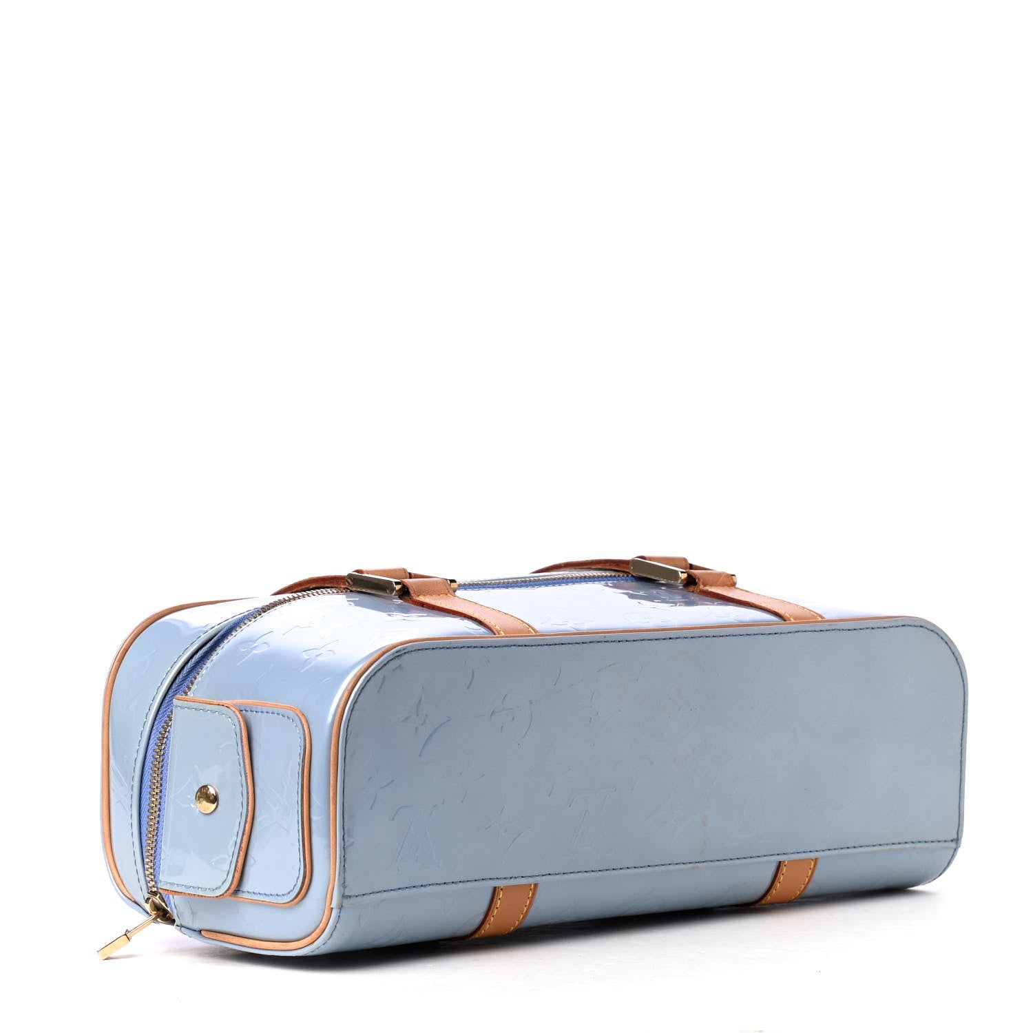 Louis Vuitton Vernis Sullivan Horizontal GM Blue 3 of 4