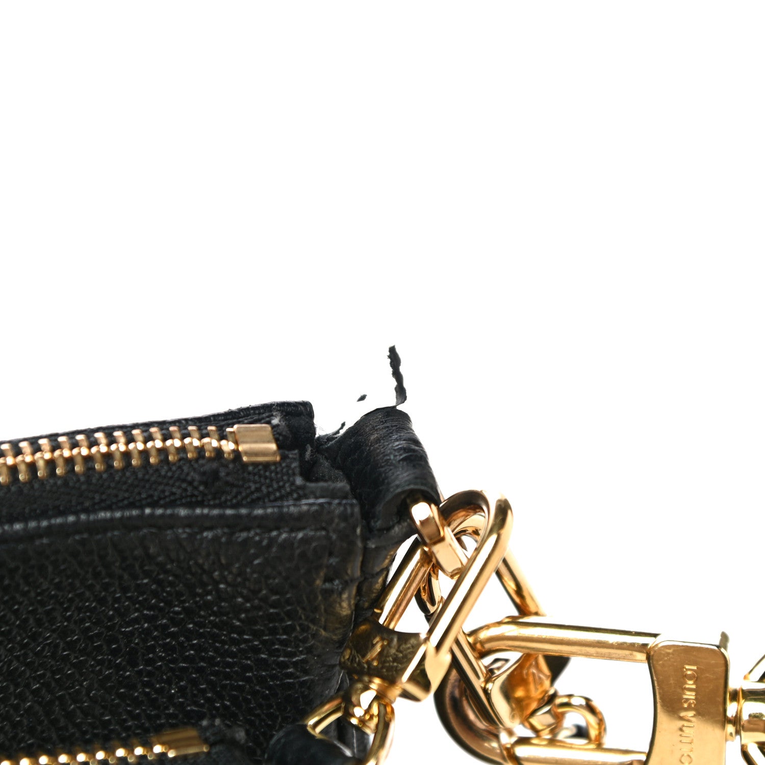 Louis Vuitton Empreinte Monogram Giant Multi Pochette Accessories Black 15 of 16