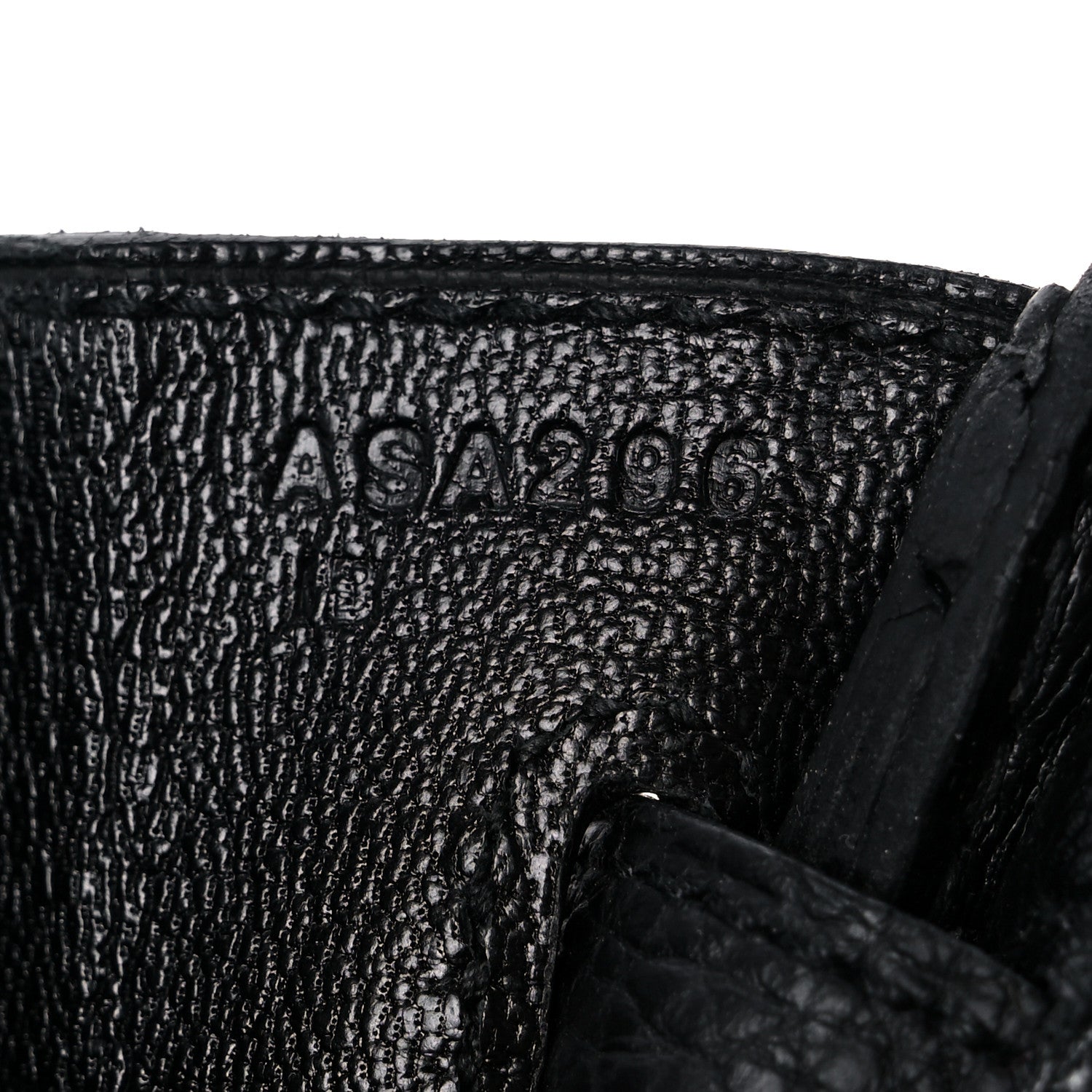 Hermes Togo Birkin 25 Black 7 of 10