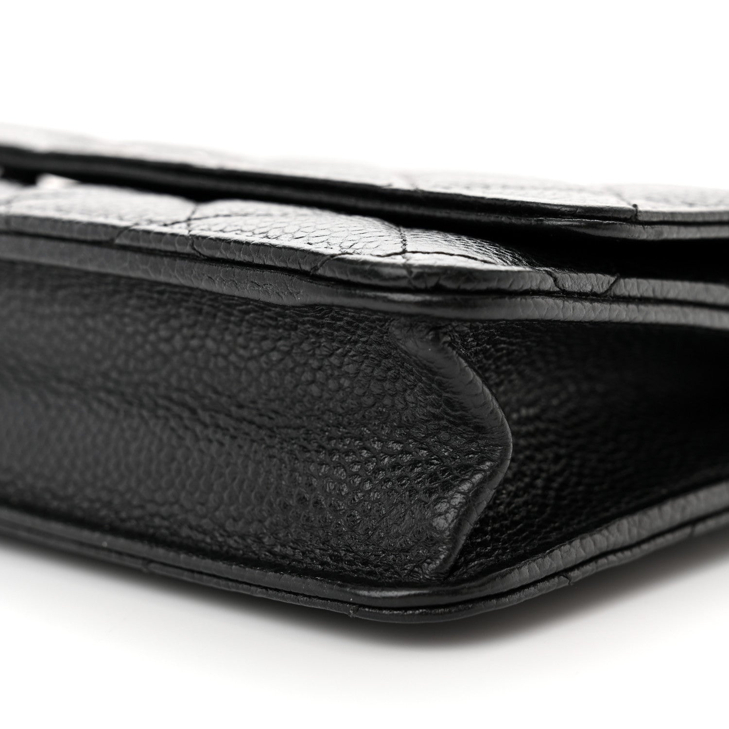 Chanel Caviar Quilted Wallet on Chain WOC Black 11 of 13