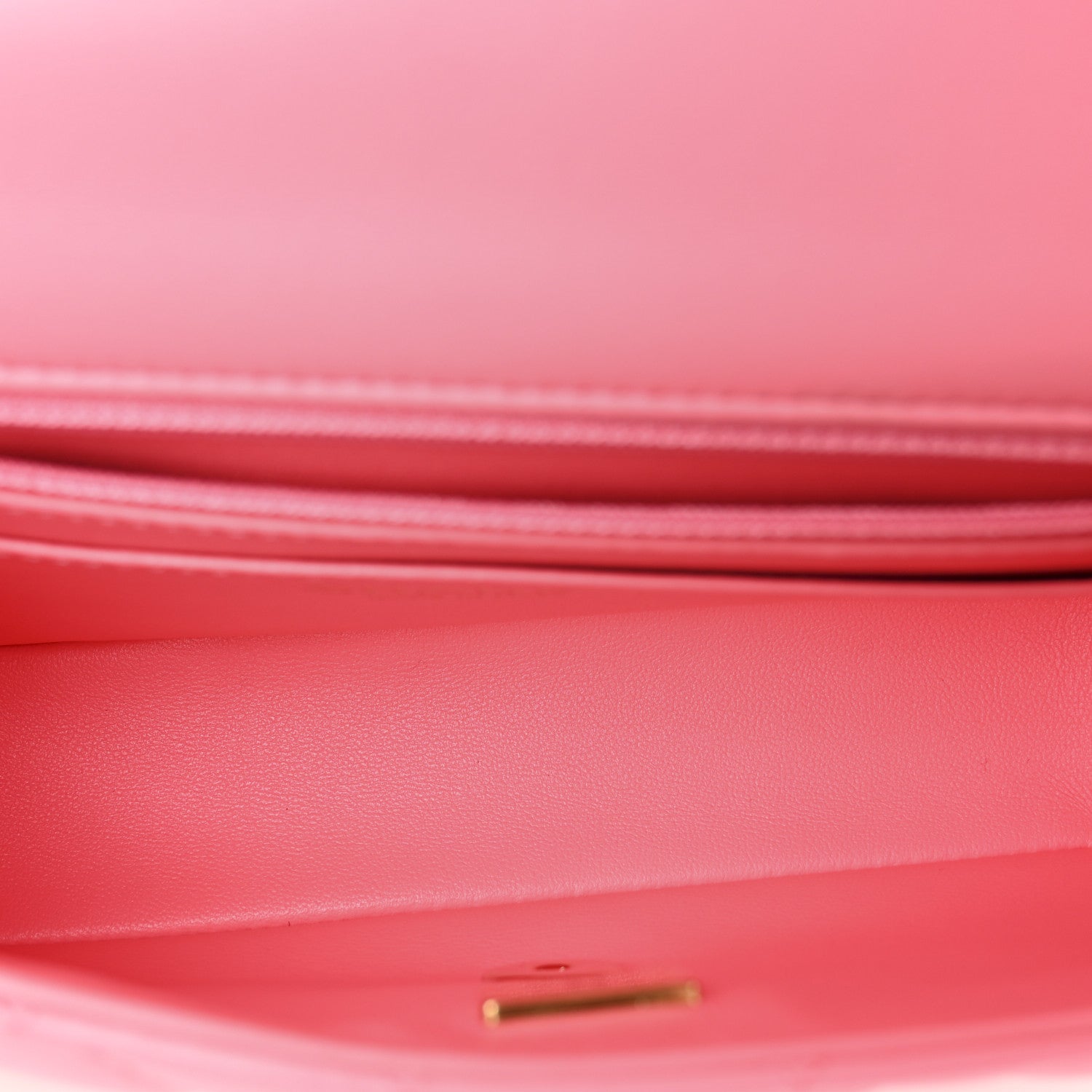 Chanel Lambskin Quilted Mini Rectangular Flap Pink 5 of 11