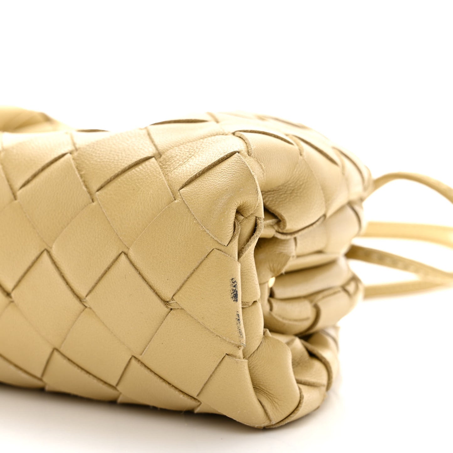 Nappa Intrecciato The Mini Pouch Tapioca