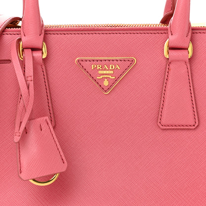 Prada Saffiano Mini Galleria Double Zip Tote Tamaris 9 of 17