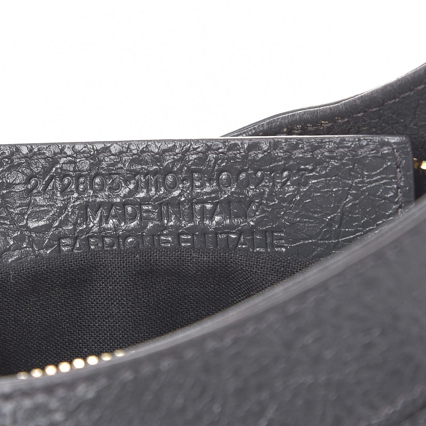 Agneau Classic Hardware Hip Gris Fossile