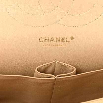 Chanel Caviar Quilted Jumbo Double Flap Beige Clair 6 of 11