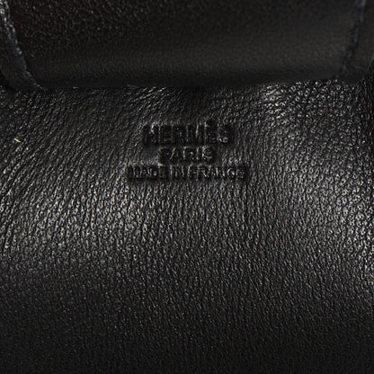 Hermes Milo Lambskin Grigri Rodeo Horse Bag Charm GM So Black 3 of 6