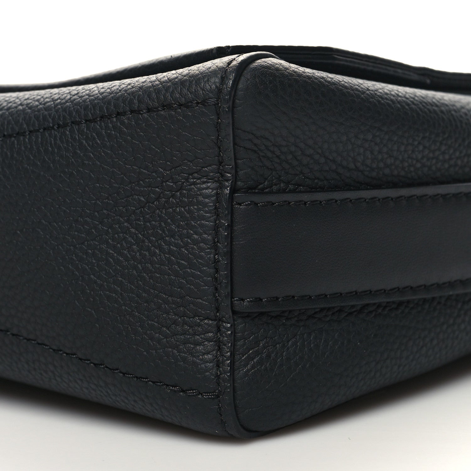 Louis Vuitton Calfskin Aerogram Messenger Black 8 of 9