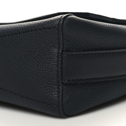Louis Vuitton Calfskin Aerogram Messenger Black 8 of 9