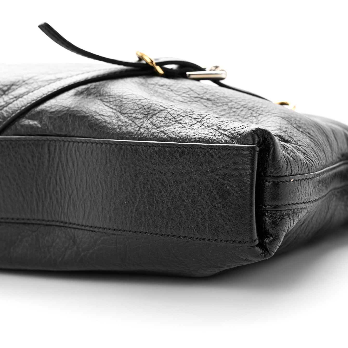 Calfskin Medium Voyou Bag Black