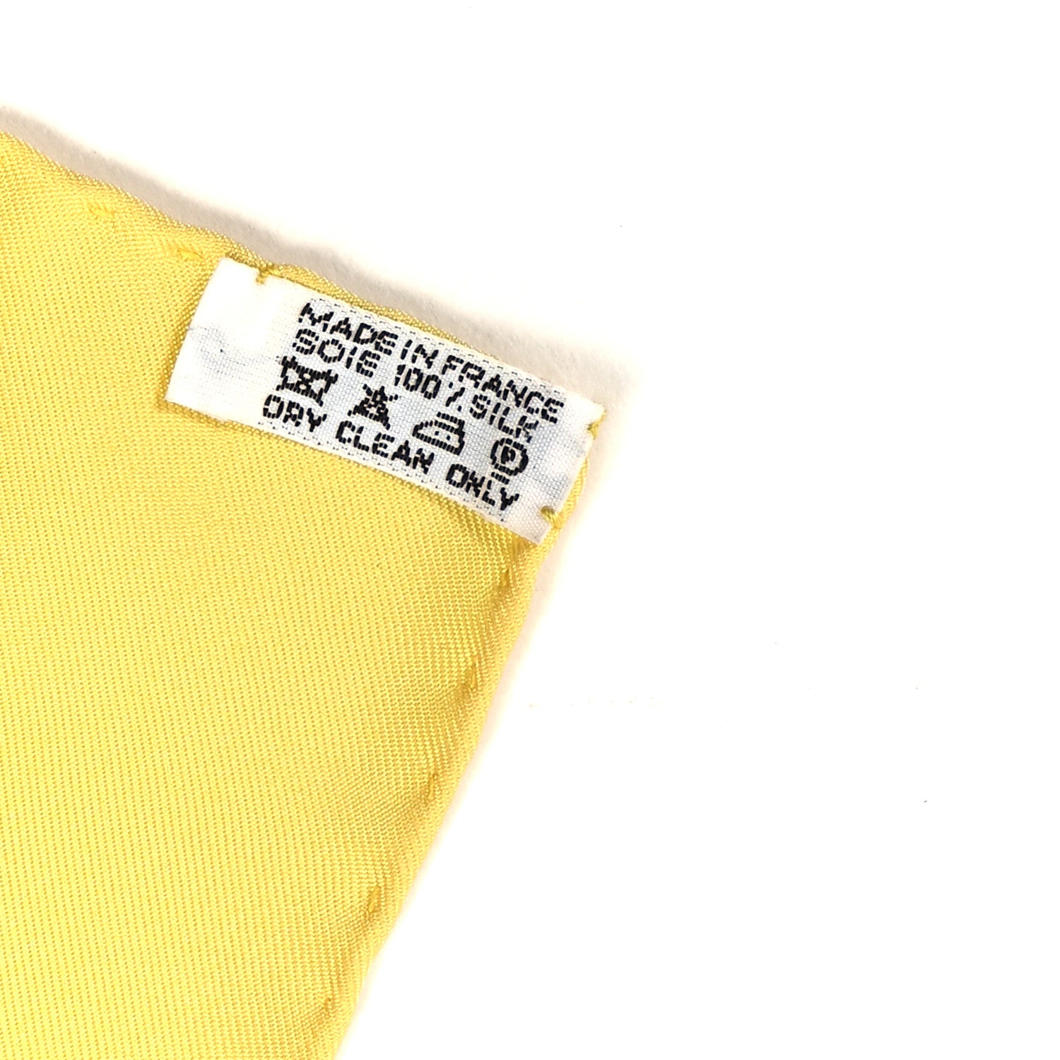 Hermes Silk Au Bord de L'Eau Scarf 90 Citron Turquoise Multicolor 3 of 3