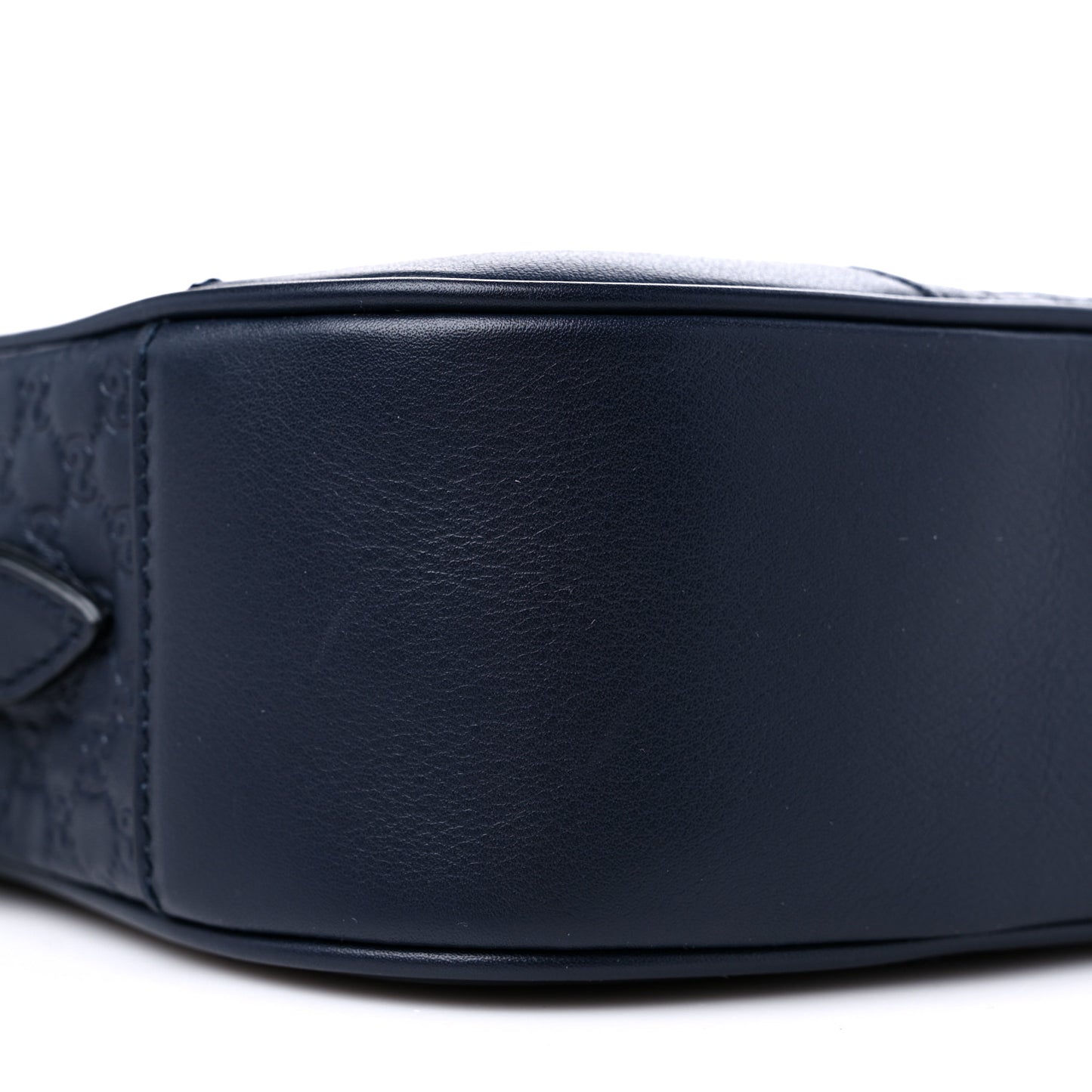 Soft Microguccissima Mini Bree Messenger Bag Blue