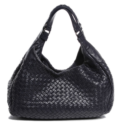 Bottega Veneta Nappa Intrecciato Medium Campana Hobo Ink 1 of 7