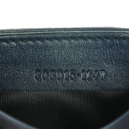 Gucci Micro GG Supreme Monogram Money Clip Navy 7 of 7