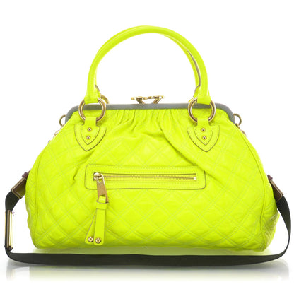 Marc Jacobs Quilted Leather Stam Fluo Yellow 1 of 8