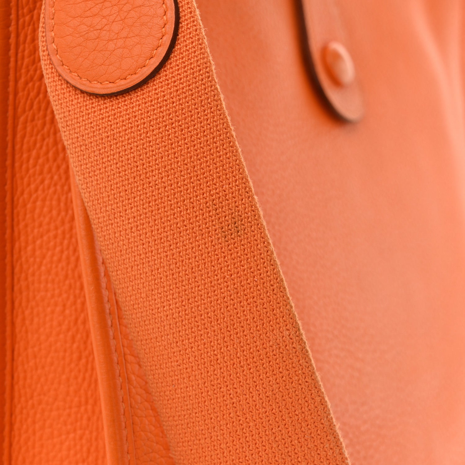 Hermes Taurillon Clemence Evelyne PM Orange 13 of 13