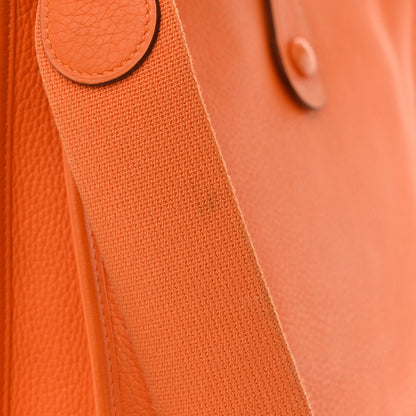 Hermes Taurillon Clemence Evelyne PM Orange 13 of 13