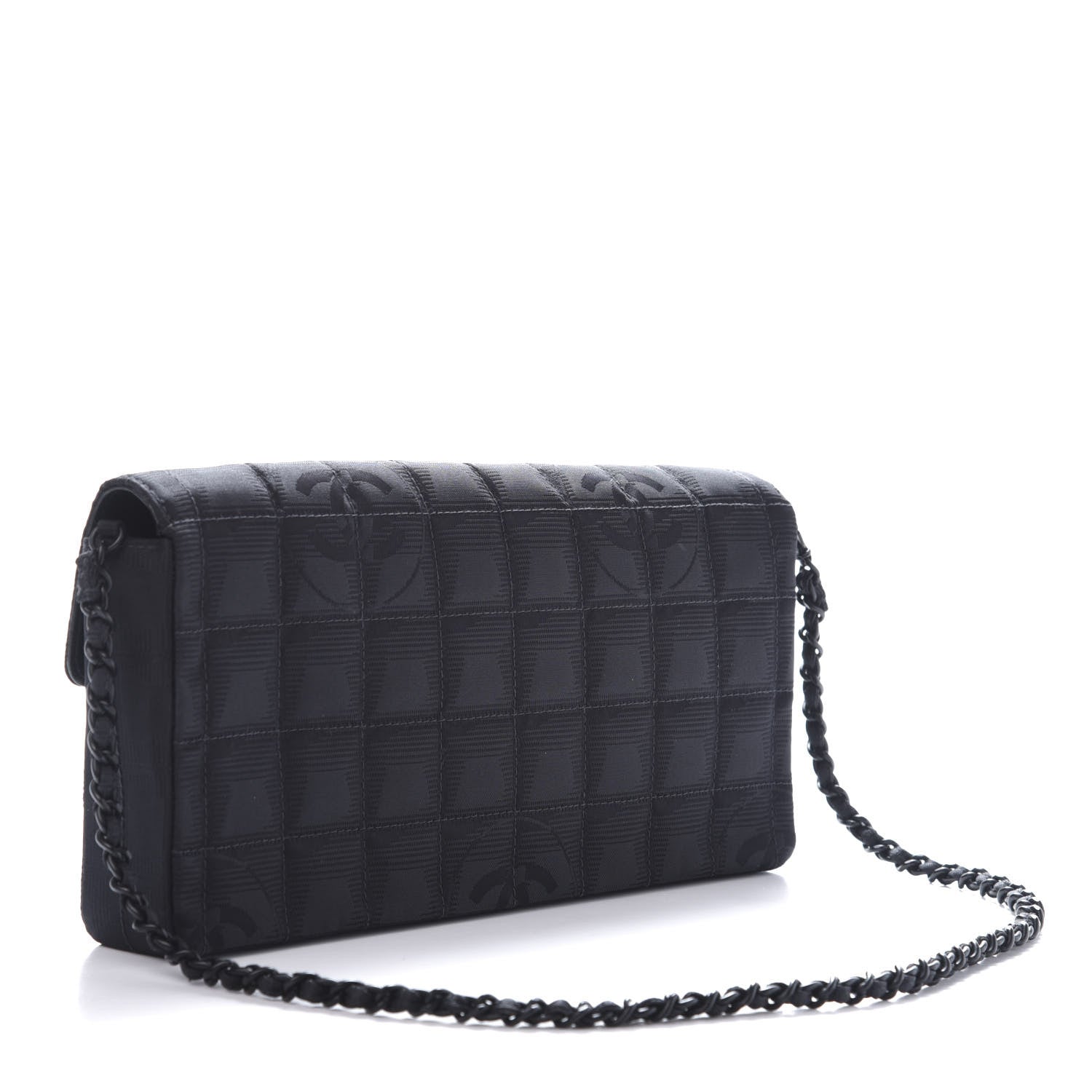 Chanel Nylon Travel East West Flap Black 3 of 10