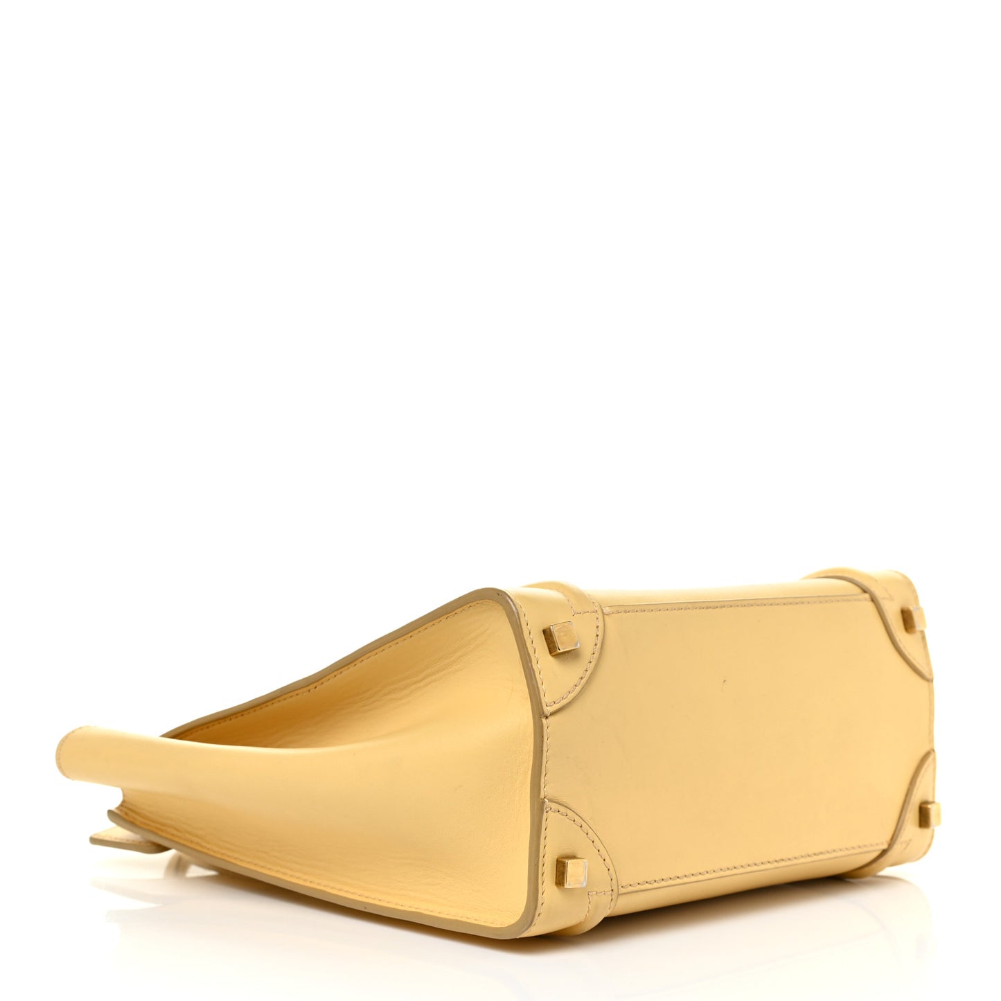 Smooth Calfskin Micro Luggage Butter