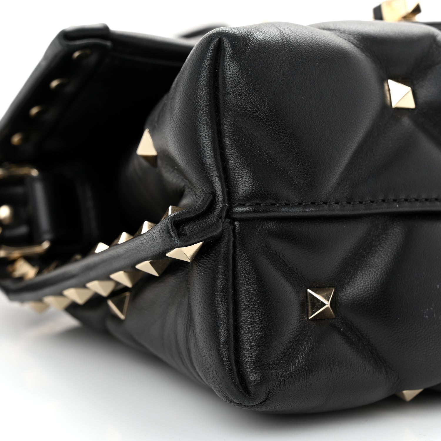 Valentino Garavani Nappa Mini Candystud Top Handle Bag Black 8 of 15