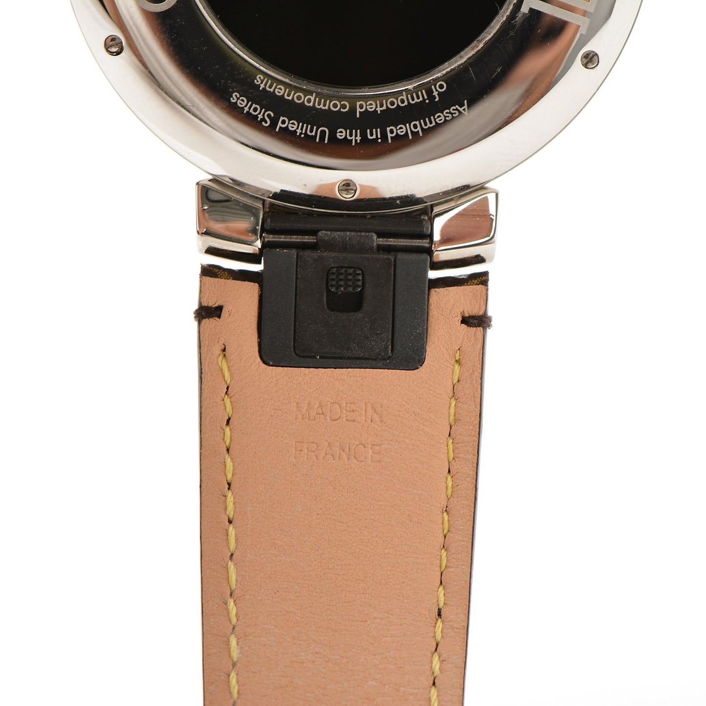Stainless Steel Monogram Tambour Horizon 42mm Smartwatch
