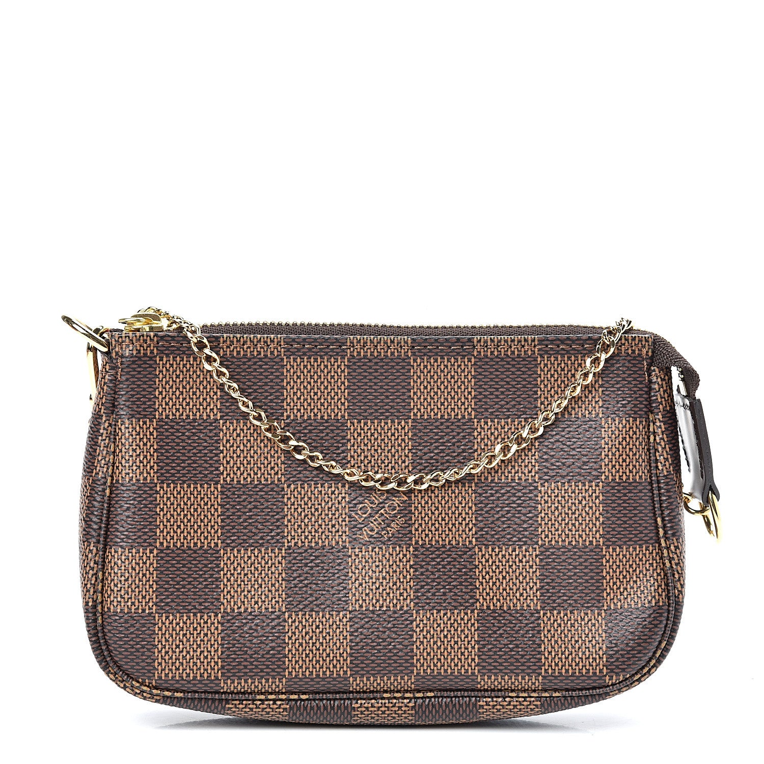Louis Vuitton Damier Ebene Mini Pochette Accessories 1 of 8