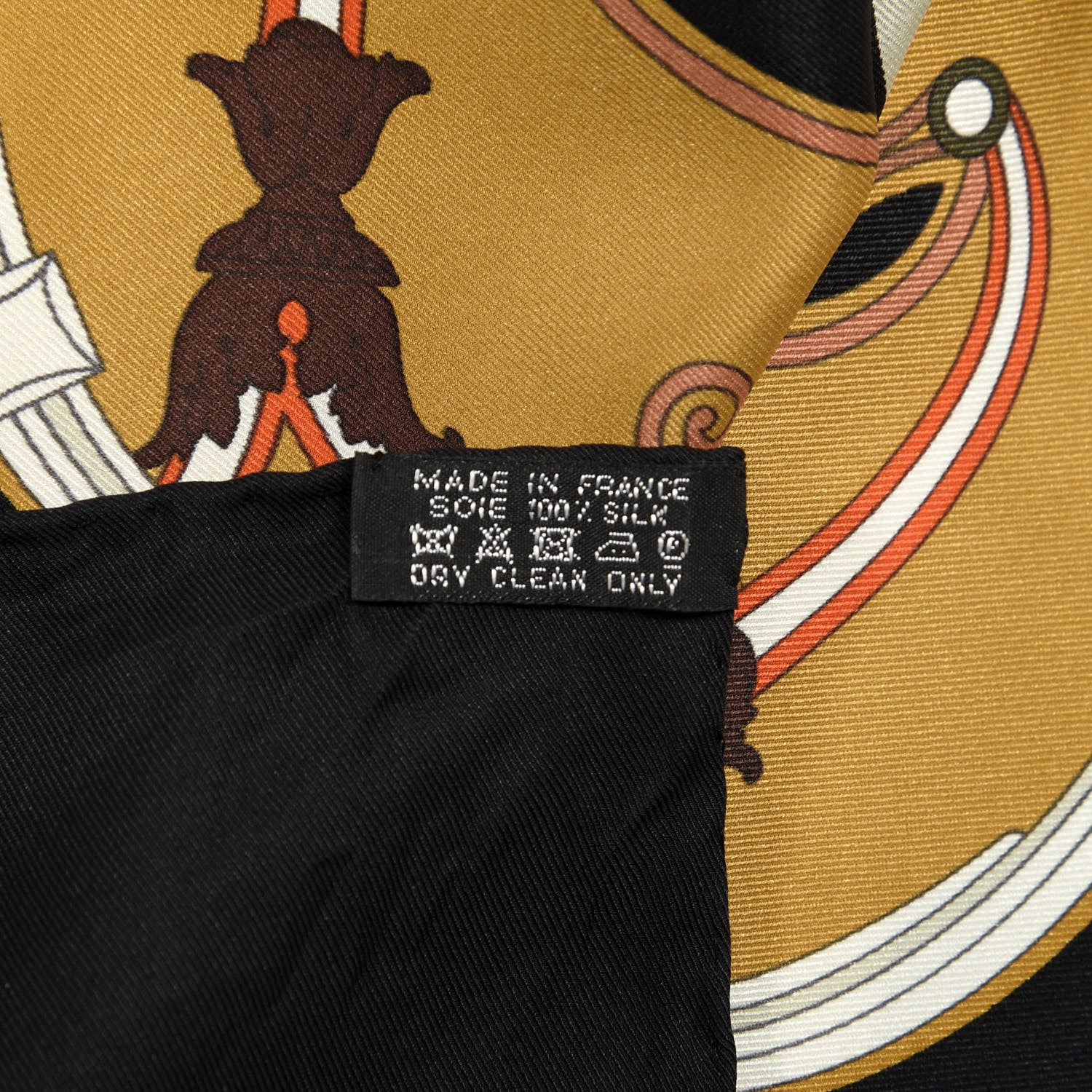 Hermes Silk Washington's Carriage Scarf 65 3 of 3