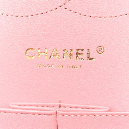 Chanel Caviar Quilted Jumbo Double Flap Pink 6 of 10