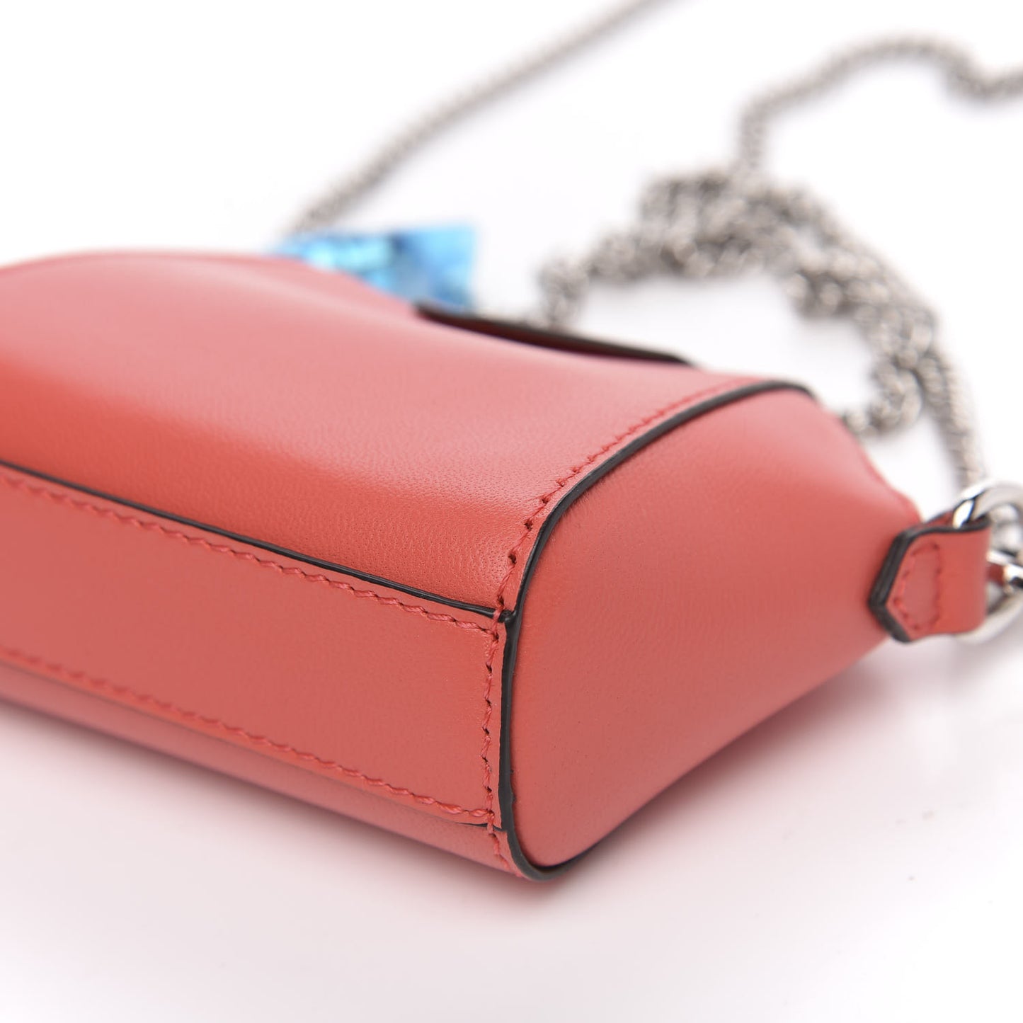 Lambskin Baby Antigona Coral