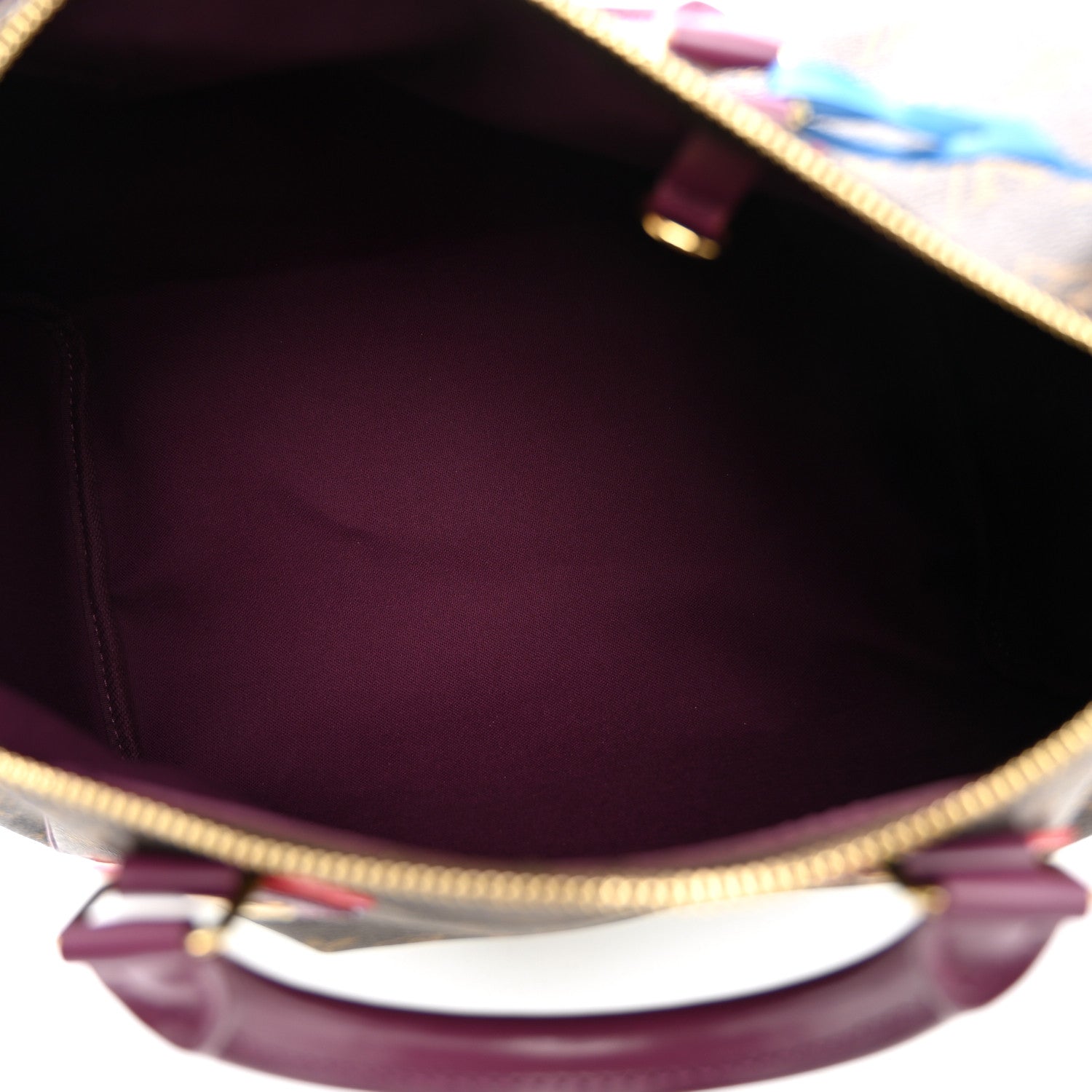 Louis Vuitton Monogram Totem Speedy 30 Magenta 5 of 9